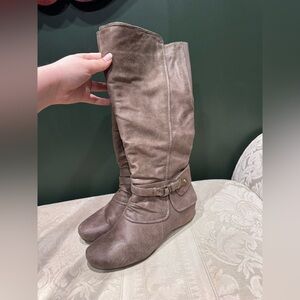 Jessica Cline Over the Knee Boots